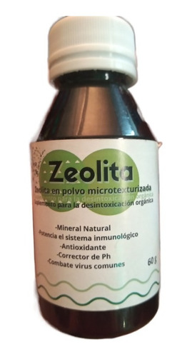 Zeolita En Polvo Microtexturizada Oh Yeah I'ts Vegan 60g  Dw