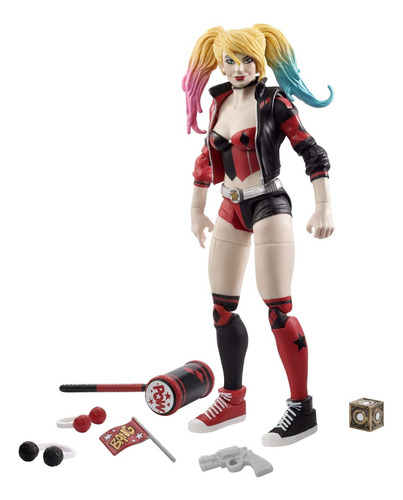 Dc Comics Figura De Harley Quinn Comics De Multiverse Detect