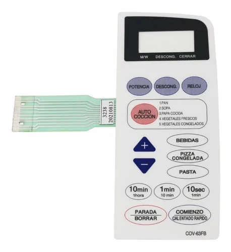 comprar Frente Membrana Microondas Coventry 63fb Kor 63fb Original