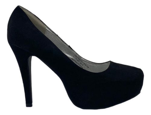 Zapato Negro Taco Aguja Mujer A154-rc14242