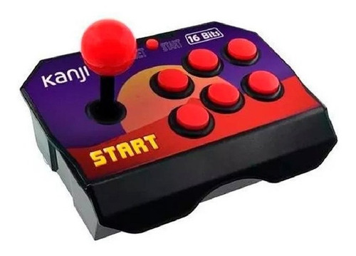 Imagen 1 de 2 de Consola Kanji KJ-Start  color negro y rojo