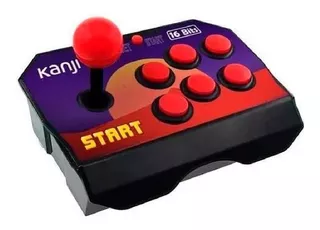 Consola Kanji KJ-Start color negro y rojo