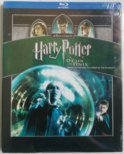 Harry Potter Y La Orden Del Fenix Película Blu Ray