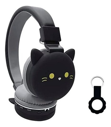 Ylfashion Gato Negro Auriculares Dibujos Animados Wireless