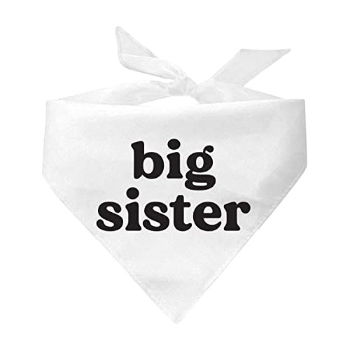 Pañuelo Para Perro Big Sister (888 Blanco, Extra Pequeño)