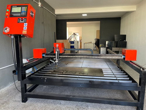 Pantografo Plasma Cnc Con Fuente Plasma Incluida