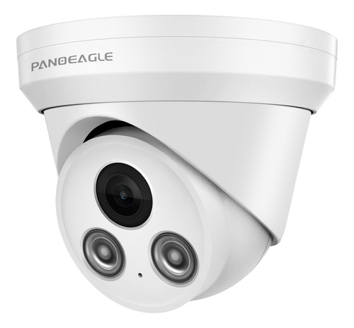 Camara Ip Poe De 5 Mp Compatible Con Hikvision, Deteccion De