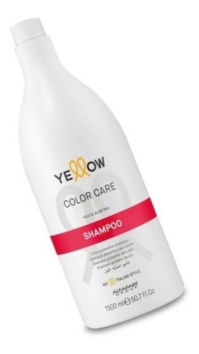 Shampoo Color Care Yellow By Alfaparf Pelos Con Color 1500ml