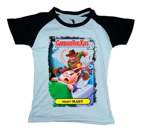 Playera Garbage Pail Kids Freddy Krueger / Night Mary