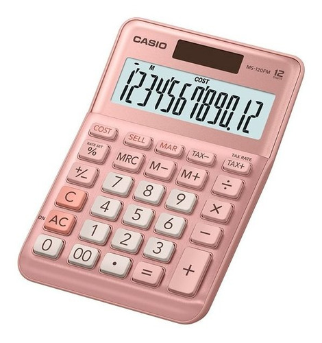 Calculadora Casio Escritorio Ms-120fm-pk