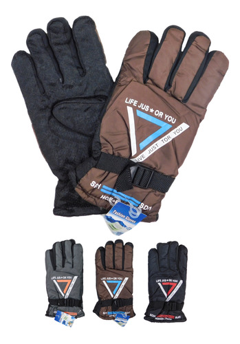 Guantes Moto Corderito X36 Mayorista Adulto Invierno Sky