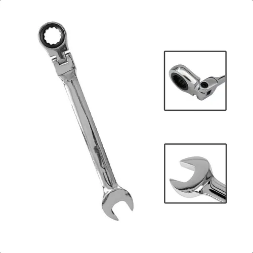 comprar Chave Combinada Catraca Cabeça Articulada 11mm Cromo Vanádio