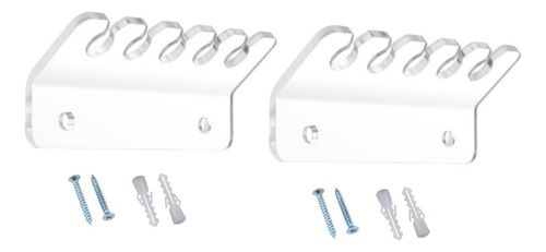 2x Clips Para Cables Organizador De Cables Práctico Claro