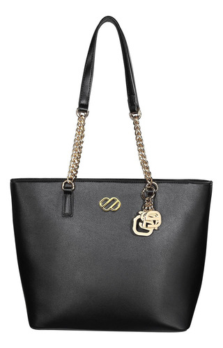 Bolsa Tote Para Mujer Enso Eb310ttb Color Negro