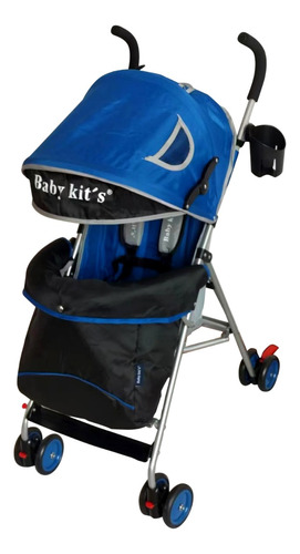 Coche Bastón Baby Kits Kanso Bk6120 Azul