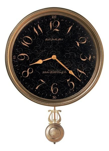 Reloj De Pared Howard Miller Dover ' Vintage Y Redondo Con M