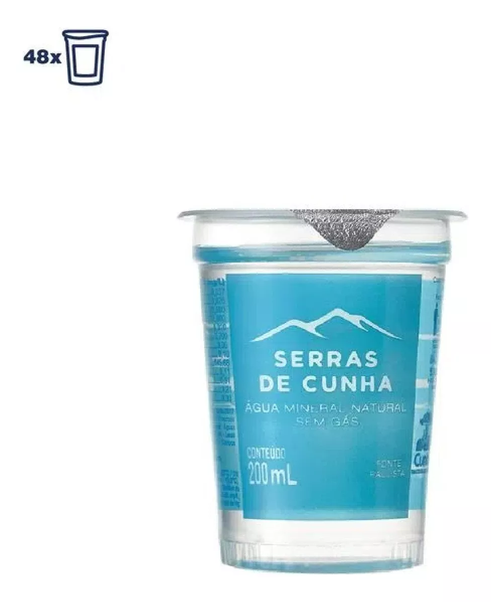 Terceira imagem para pesquisa de caixas de copos de agua mineral com 48 de 200ml e 300ml