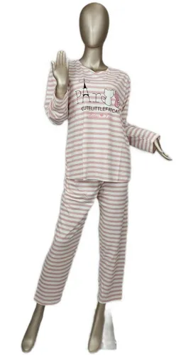 Pijamas De Invierno Mujer Paris MercadoLibre