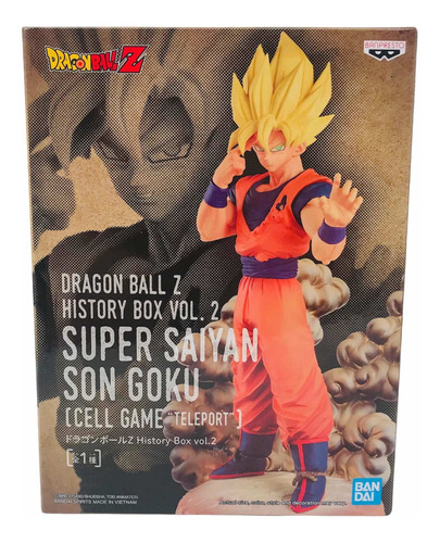 Dragon Ball Z History Box  Super Saiyan Goku Figure | MercadoLibre