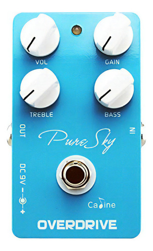 Pedal Para Guitarra Caline Cp-12 Pure Sky, Efecto Muy Puro . Color Azul
