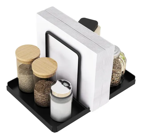 comprar Servilletero Para Mesa, Servilletero De Metal Con Sal Y...