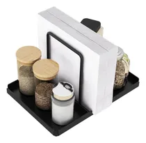 Comprar Servilletero Para Mesa, Servilletero De Metal Con Sal Y...