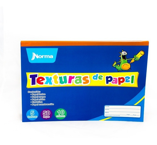 Block Papel Texturas X 50 Hojas  Ref 534905 Norma