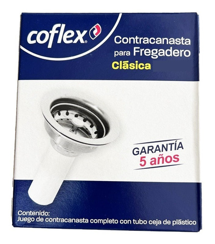 Contracanasta Acero Inox Fregadero Clásica Coflex Original