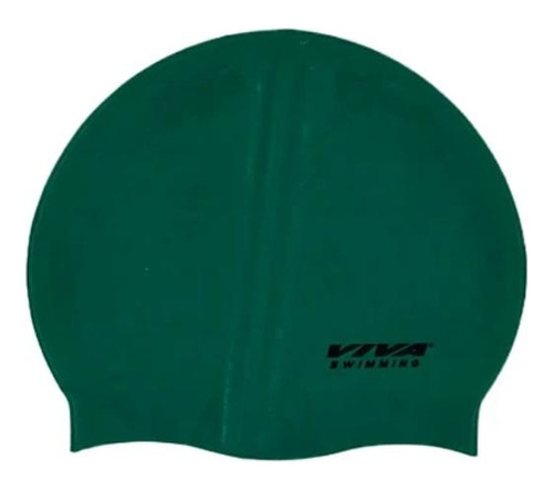 Gorro Natacion Viva Sport Silicona Cap Verde