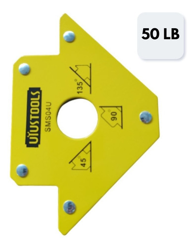 Escuadra Magnética Para Soldar 4pg  50 Lb - Uyustools