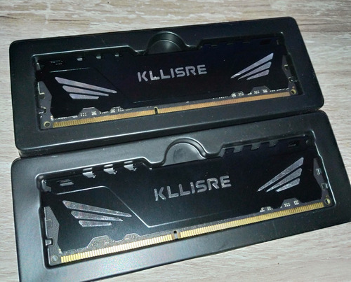 Memória Ram Ddr3 2x8gb 1600mhz Kllisre Nova!