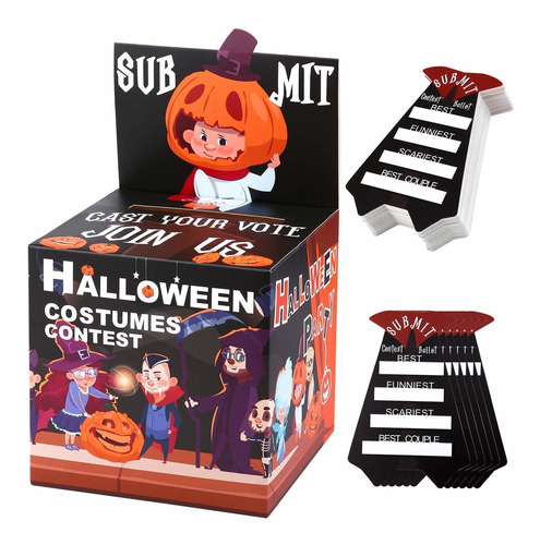 Elcoho Halloween Party Supplies Costume Contest Ballot Box A