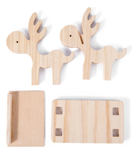 Bloques De Lectura De Madera De Alphabet Learning Toys Para