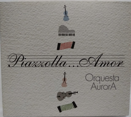 Orquesta Aurora  Piazzolla...amor Cd Made In Japan 2013