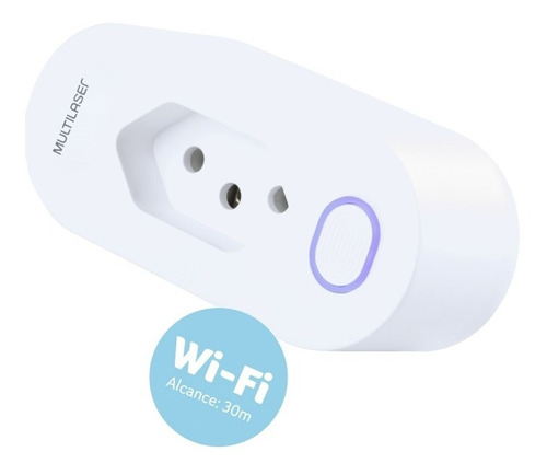 Plugue De Tomada Inteligente Wi-fi - Multilaser Liv - Se231