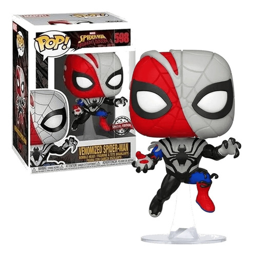 Funko Pop Spider-Man Maximum Venom Venomized Spiderman 598