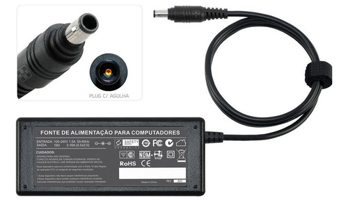 Fonte Carregador Para Samsung All In One Dp530abe-ka3br S555