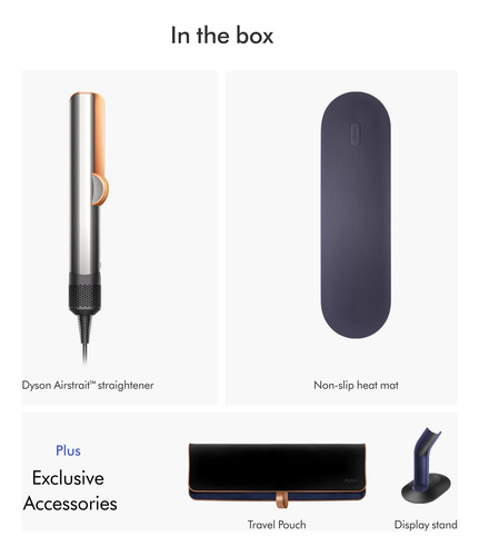 Plancha De Pelo Dyson Airstrait Bundle Wet To Dry