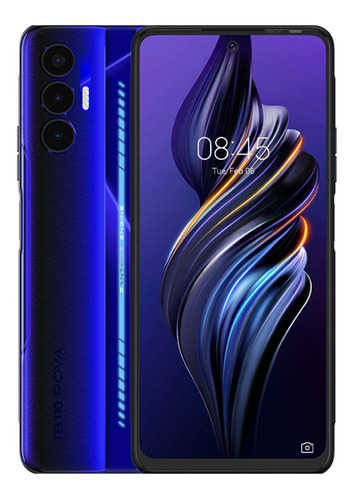 Tecno Pova 3 Dual SIM 128 GB azul eléctrico 6 GB RAM