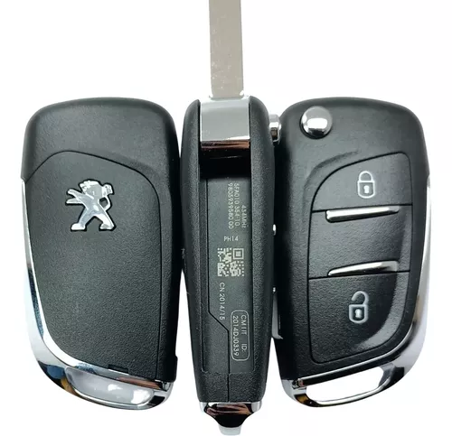 Carcasa de llave de coche remota modificada SUPERKEY, funda abatible para  Peugeot 207, 307, 308, 407, 607, Citroen C2, C3, C4, C5, Berlingo, HU83, VA2