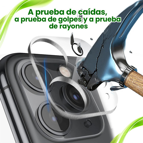 Kit Para Iphone 2 Micas Pantalla Privacidad + 2 Micas Cámara Iphone 16 Pro Max