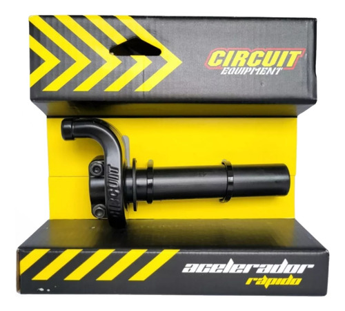 Acelerador Punho Rápido Preto 4t Circuit Ttr 230 Ttr230