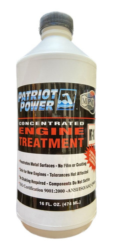 Aditivo Anti Fricción Patriot Power 16oz 