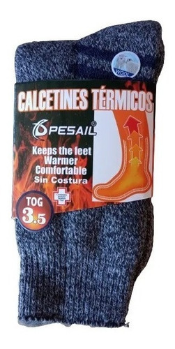 12 Calcetines Ultra Térmicos Hombre - Precio X Mayor