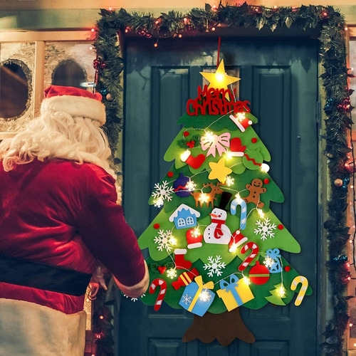 Árbol De Navidad De Fieltro, Árbol De Navidad De Fieltro P