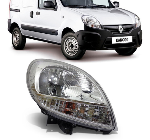 Optica Renault Kangoo 2 Año 2013 2014 2015 16 2017 2018 Der