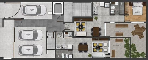 Imagen 8 de 8 de Venta Departamento De Un Dormitorio Al Frente - Pichincha