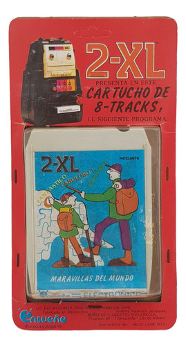 Cartucho De 8 Tracks 2xl Maravillas Del Mundo Ensueño 1980