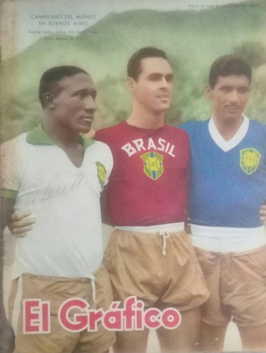 El Grafico 2062 Sudamericano 1959 Argentina 2 Bolivia 0