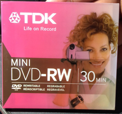 Minidvd Regrabable Nuevos Tdk 15 Discos 